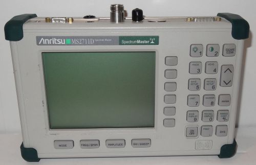 Anritsu MS2711D 3GHz Spectrum Analyzer w/opt.6