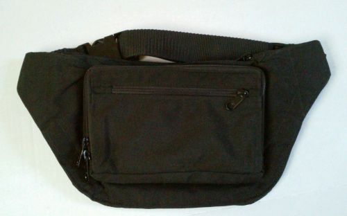 Raine Fanny Pack Quality EMT Paramedic bag Black Thick We