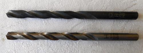 Two (2) Letter H High Speed Jobber Length Drill Bits