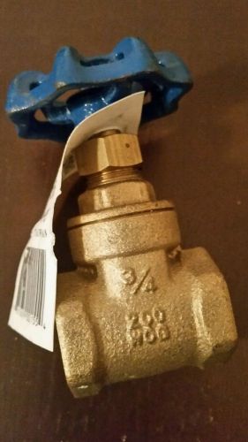 NEW PROFLO THREADED GATE VALVE PFT300F 3/4&#034;