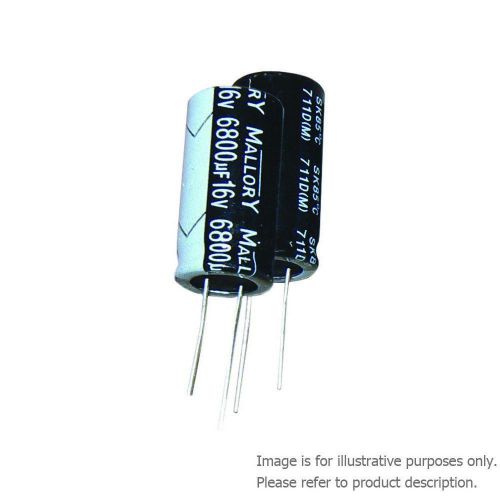 10 X CORNELL DUBILIER SK471M035ST ALUMINUM ELECTROLYTIC CAPACITOR 470UF 35V 20%