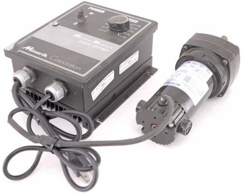 Minarik MM23411C 1PH 3A Motor Master 20000 Control Box w/ 507-01-130A AS-IS