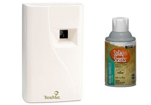 Value Bundle TimeMist Automatic Metered  Freshener with Warm Harvest Refill