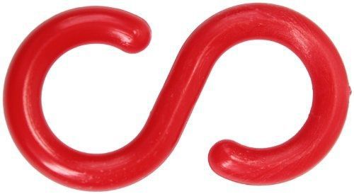 Accuform signs prc242rd polyethylene plastic s-hook, red for sale