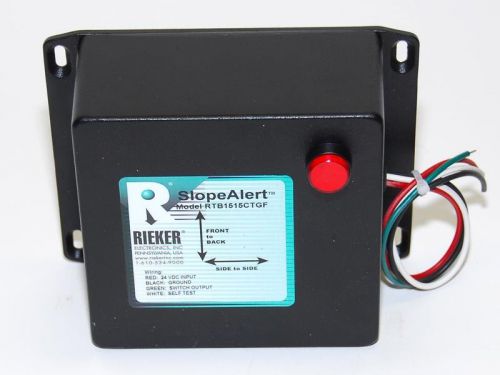 Reiker SlopeALert RTB151CTGF NEW!! 2 Axis Inclinometer