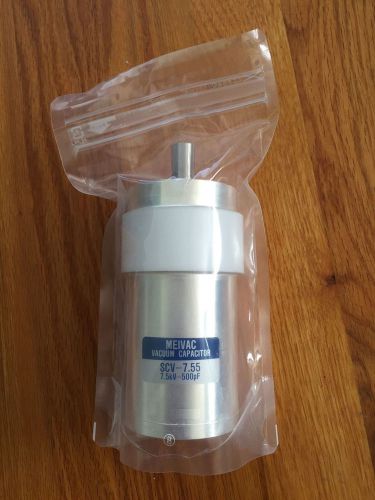 MEIVAC Vacuum Capacitor SCV-7.55 7.5kV 500pF - Brandnew and Seal Bag