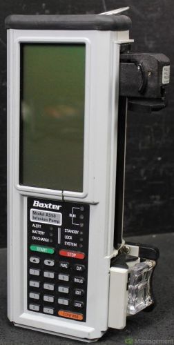 Baxter AS50 Infusion Pump w/Pole Clamp
