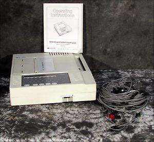 BURDICK E350i INTERPRETIVE ELECTROCARDIOGRAPH EKG ECG W/ LEADS