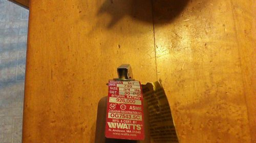 Watts M1 740 3/4&#034; Pressure Relief Valve