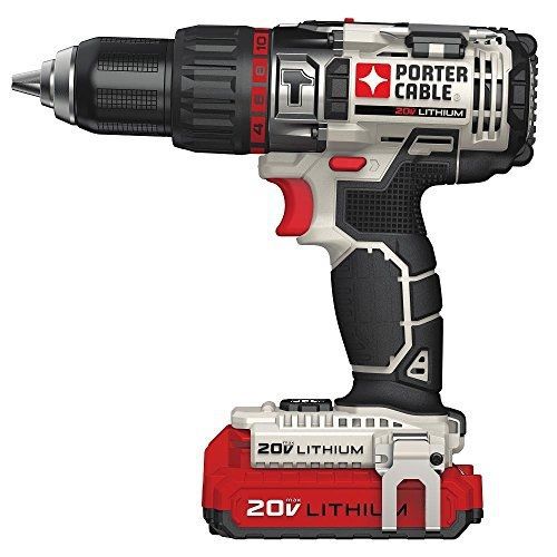 PORTER-CABLE PCC620LB 20V MAX Lithium Ion Hammer Drill Kit