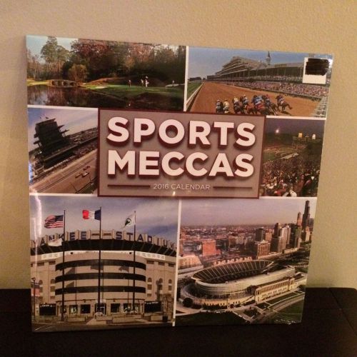 Sports Meccas 2016 Monthly Wall Calendar