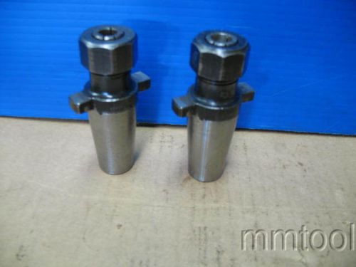 ~2~ KWIK SWITCH 200 ACURA FLEX COLLET CHUCKS W/COLLETS CNC MILLING