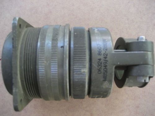 BENDIX MILITARY Connector Male/female/SR- 60 PINS, Bendix 40-62/M85049/42-28DW