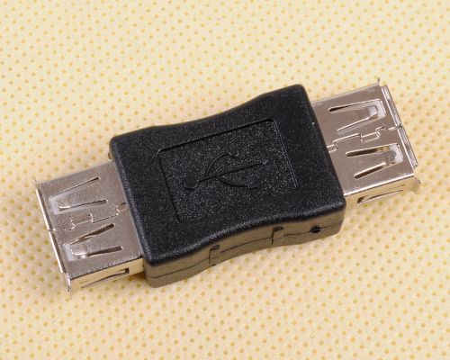 2pcs NEW USB A Female to USB A Female Coupler Adapter Female to Female