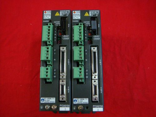 1pcs Used Sanyo servo motor drives PY2A015A3 tested