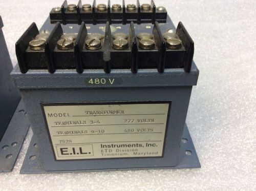 E.I.L TRANSFORMER 277V 480V 7828  $89