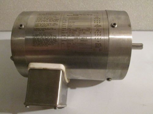 Baldor washdown duty motor vsswdm3545, 1hp 3ph 3450rpm fr56c for sale