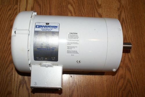 Marathon motors 145ttwr6001 washdown mtr, 3 ph, tefc, 3 hp, 3490 rpm for sale