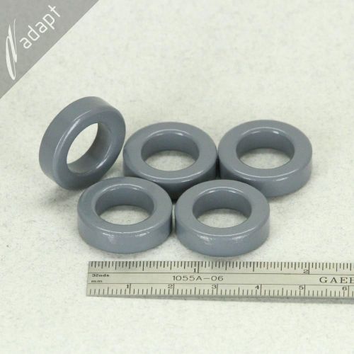 Toroid Core 0.87&#034; OD Magnetics ZJ-42206-TC Power Ferrite AL-3020  5 Pcs