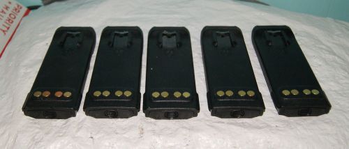 SET OF 5 MOTOROLA  NTN8610B  BATTERIES