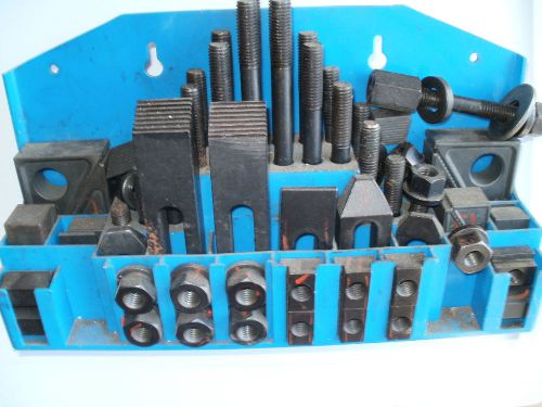 Bridgeport /  milling machine hold down clamp set