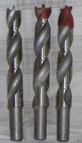 Morris wood tool drill bit  set of 3