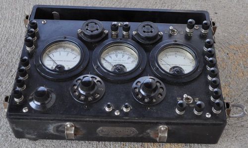 Vintage Weston tube tester model 547