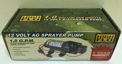 New high flo gold series 12 volt diaphragm pump (model no. 5275086) - 1.0 gpm for sale