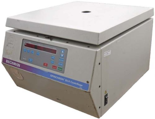 Beckman spinchron dlx lab benchtop centrifuge 365303 +gh 3.8 rotor/buckets for sale