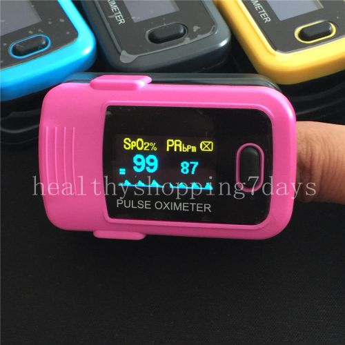 Probe heart pulse rate blood oxygen sensor paitent monitor spo2 finger oxi meter for sale