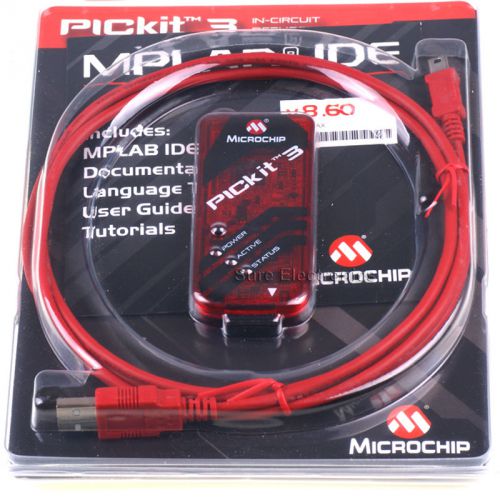 Genuine Microchip Development Debugger Programmer PICKIT 3 with Original USB