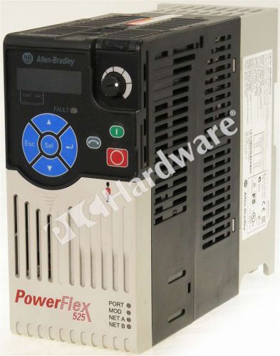 Allen Bradley 25B-D6P0N114 /A PowerFlex 525 AC Drive 480V 6A 3HP FRN 1.003