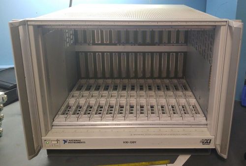 NATIONAL INSTRUMENTS VXI-1501 CHASSIS W/ POWER SUPPLY