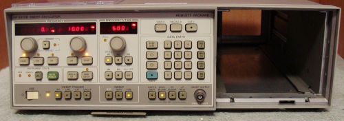 Hp - agilent 8350b sweep oscillator mainframe!  calibrated ! for sale