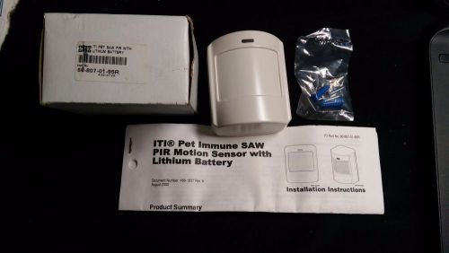 ITI  60-807-01-95R Wireless Pet SAW PIR Motion Detector