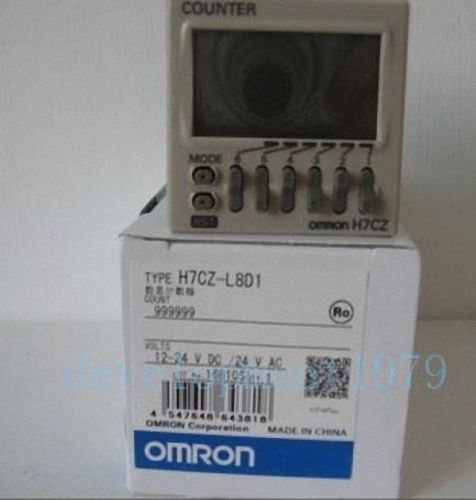 1PCS New OMRON Counter H7CZ-L8D1 H7CZL8D1 12-24VDC/24V AC