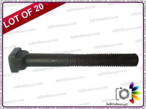 New 100mm T-Slot Bolt Set of 20 Pcs Thread M12 Suitable For T-Slot 12mm