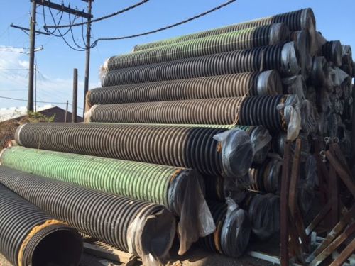 24&#034; x 20&#039; ADS SURELOK Polypropylene Dual Wall Culvert Pipe Each Piece. (USED)