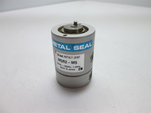 Smc mqr2-m5 rotary joint, metal seal, 2 circuits, m5 x 0.8 ports, -100kpa - 1mpa for sale