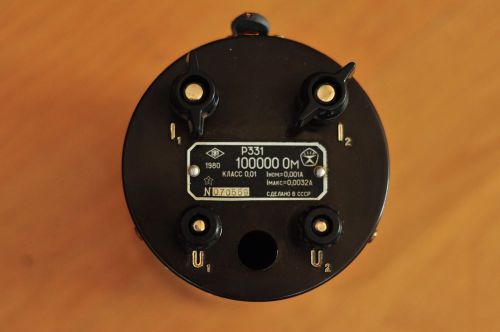 100000Ohm 100kOhm ? Resistance Standard Resistor Accuracy 0.01% CALIBRATOR