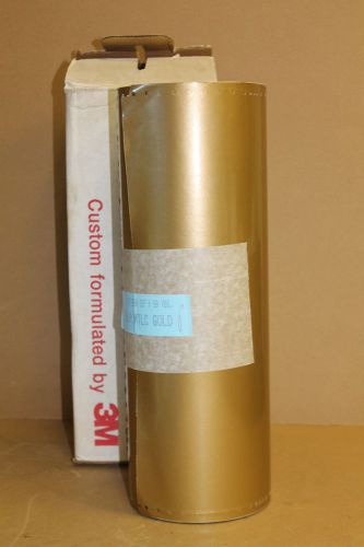 Vinyl, Gold metallic, 15&#034;x50yd, Scotchcal, GSP 220, P27358A Gerber Scientific