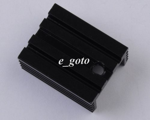 1pc to-220 u-shape heat sink black to220 20x15x10mm ic heat sink aluminum good for sale