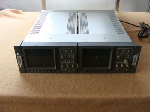 Tektronix 1720 Vectorscope and 1730 Waveform Monitor Rackmount