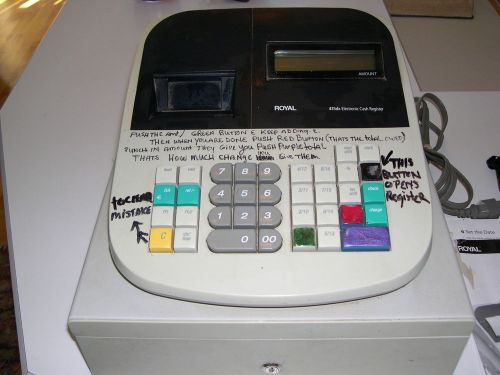 Royal 435dx Electronic Cash Register