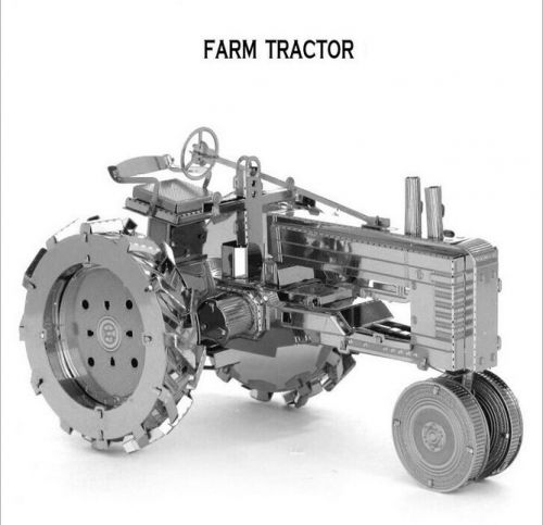 Zoyo 3d diy farm tractor model metallic nano metal puzzle jigsaw office desk toy for sale