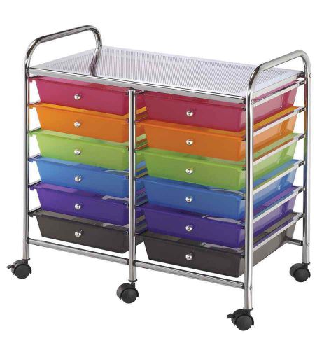 Tubular Steel Castered Storage Cart [ID 21555]