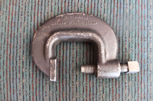 Vintage J.H. Williams Vulcan No.2 Heavy Service Clamp Excellent Cond. *