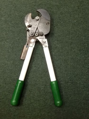 GREENLEE 774 RATCHET CABLE CUTTER ( 750MCM CABLE )