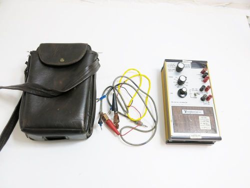 TRANSMATION INC PPS DIGITAL CALIBRATOR MODEL 1040 WITH SHOULDER CASE / NO POWER