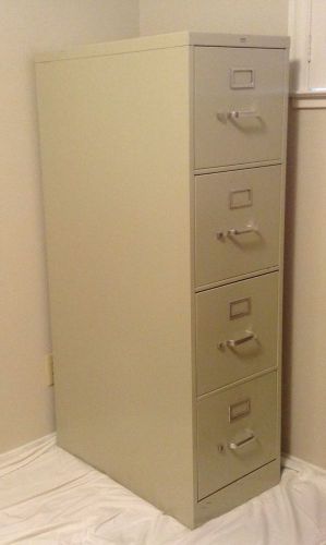 HON 4 Drawer Metal File Cabinet EUC